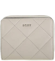 Стеганый кошелек из натуральной кожи Dkny