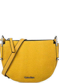 Маленькая желтая сумка через плечо Calvin Klein Jeans