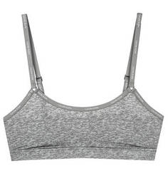 Серый бюстгальтер с мягкими чашками Calvin Klein