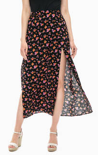 Юбка из вискозы с разрезами Noisy May