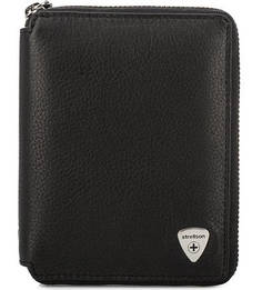 Кожаное портмоне на молнии Strellson