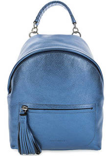 Городской рюкзак из зерненой кожи с тонкими лямками Coccinelle