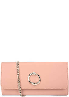 Кожаный клатч с плечевой цепочкой Cavalli Class