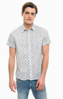 Хлопковая рубашка с карманом Pepe Jeans