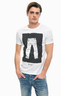 Хлопковая футболка с короткими рукавами Pepe Jeans