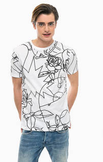 Хлопковая футболка с круглым вырезом Pepe Jeans