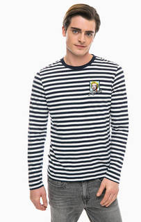 Хлопковая футболка с длинными рукавами Pepe Jeans
