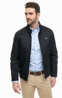 Черная куртка с карманами Gant
