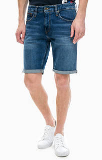 Джинсовые шорты с заломами Tommy Jeans