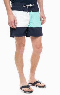 Разноцветные купальные шорты с карманами Tommy Hilfiger