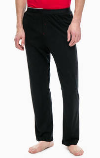 Однотонные трикотажные брюки на резинке Tommy Hilfiger