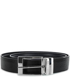 Кожаный двусторонний ремень Trussardi Jeans