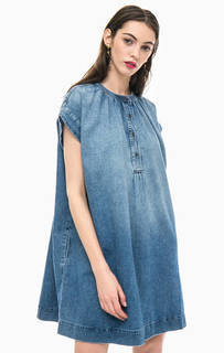 Джинсовое платье с карманами Pepe Jeans