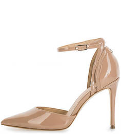 Лаковые босоножки с острым носом Guess
