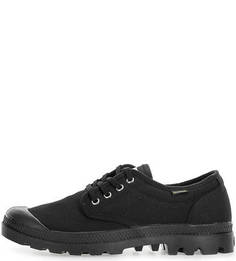 Черные текстильные ботинки Palladium