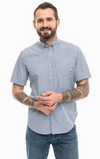 Полосатая рубашка с карманом Lerros