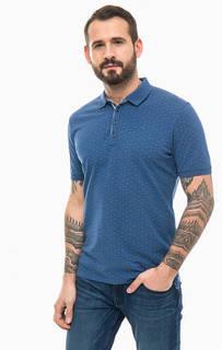 Хлопковая футболка поло с короткими рукавами Lerros