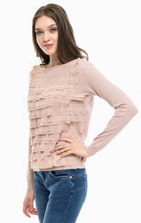 Бежевый джемпер из хлопка Liu Jo