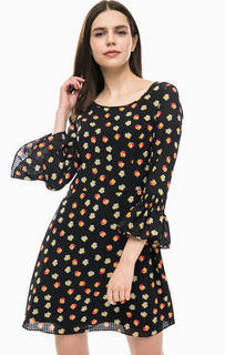 Платье с цветочным принтом Armani Exchange