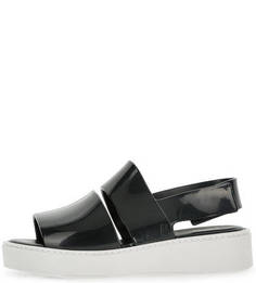 Черные сандалии на липучке Melissa