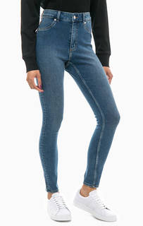 Укороченные джинсы скинни с высокой талией Cheap Monday