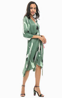 Зеленое платье на завязках Vero Moda