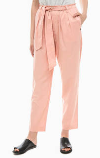 Укороченные брюки кораллового цвета Scotch&Soda