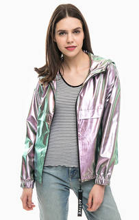 Ветровка на молнии с капюшоном Only