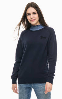 Хлопковый свитшот с застежкой на спине Scotch&Soda