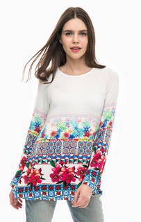 Туника-футболка с длинными рукавами Desigual