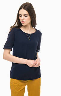 Синяя футболка с кулоном Scotch&Soda