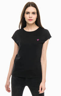 Хлопковая футболка с принтом Mavi