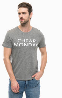 Хлопковая футболка с круглым вырезом Cheap Monday