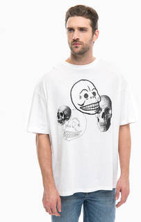 Хлопковая футболка с принтом Cheap Monday