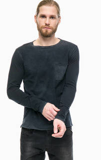 Хлопковая футболка с длинными рукавами Replay