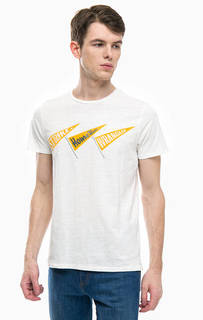 Хлопковая футболка с принтом Wrangler