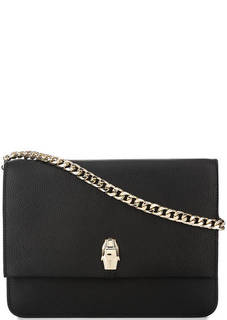 Кожаная сумка с откидным клапаном Cavalli Class