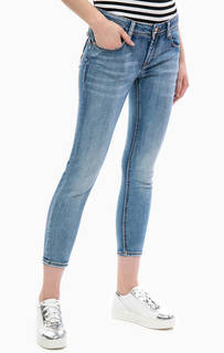 Джисновые капри с потертостями Gaudi