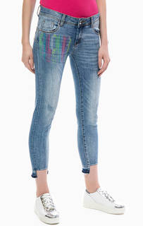 Джинсовые капри с декоративной отделкой Gaudi