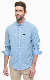 Хлопковая рубашка с карманом Lee