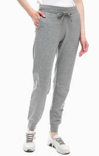 Брюки джоггеры серого цвета EA7