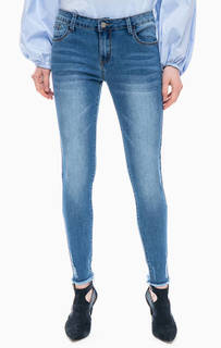 Джинсовые капри зауженного кроя Glamorous