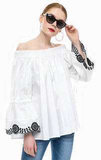 Блуза оверсайз с вышивкой Glamorous