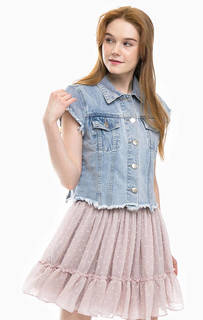 Жилет из денима с карманами Glamorous