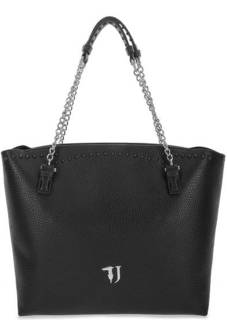 Вместительная сумка с декоративной отделкой Trussardi Jeans