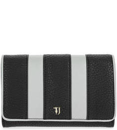 Кошелек с откидным клапаном в полоску Trussardi Jeans