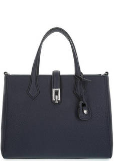 Синяя сумка с короткими ручками Trussardi Jeans