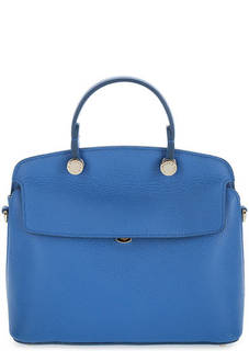 Маленькая кожаная сумка с короткой ручкой Furla