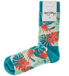 Разноцветные носки из хлопка Happy Socks