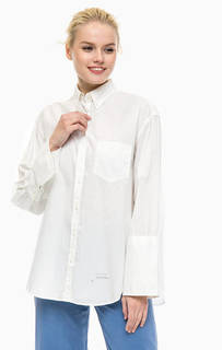 Хлопковая рубашка оверсайз Gant